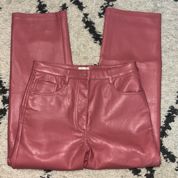 Aritzia Wilfred The Melina Vegan Leather Pants - Picture 4 of 9